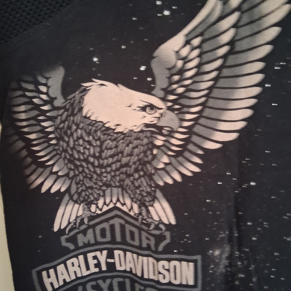 Harley-Davidson Black Graphic Tank Top